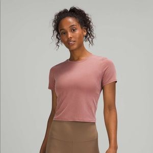 Lululemon Open Tie Back Short Sleeve
